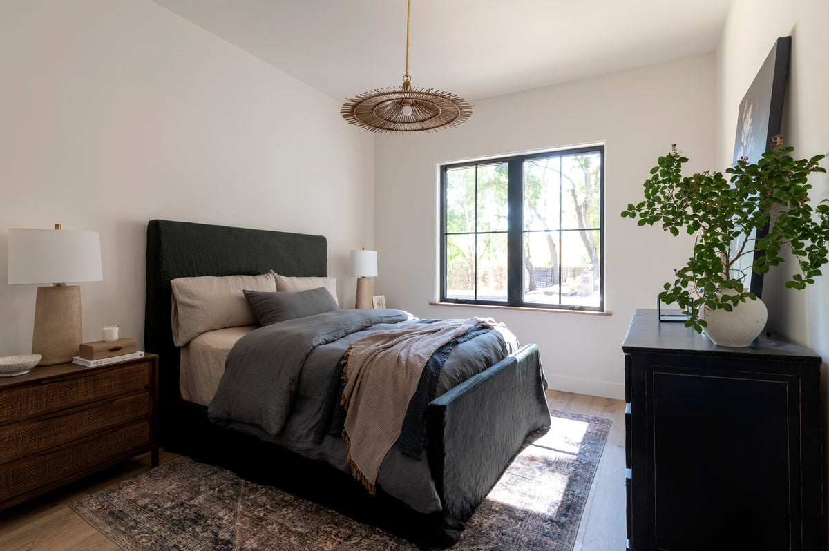 Costa Mesa Pendant, styled in a room - Starboard Lane