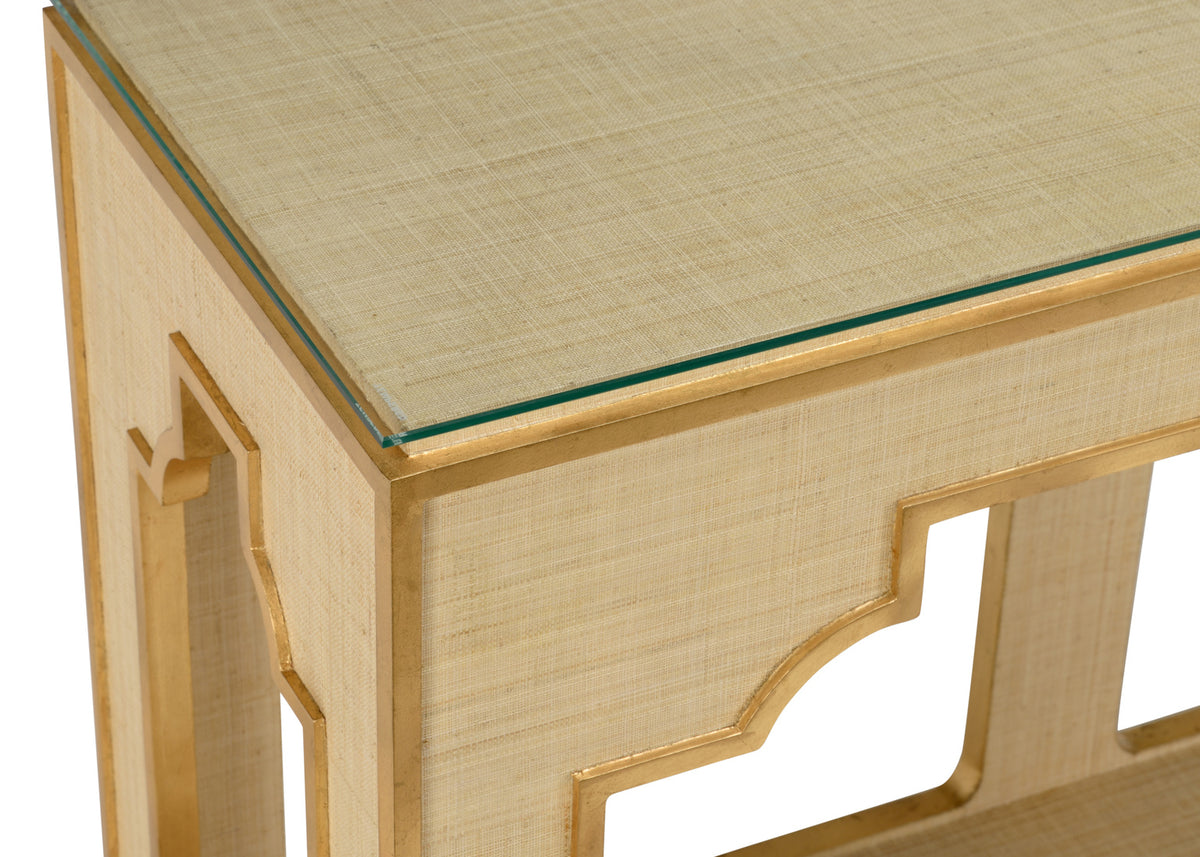 Yangon Console - Natural, side view - Starboard Lane