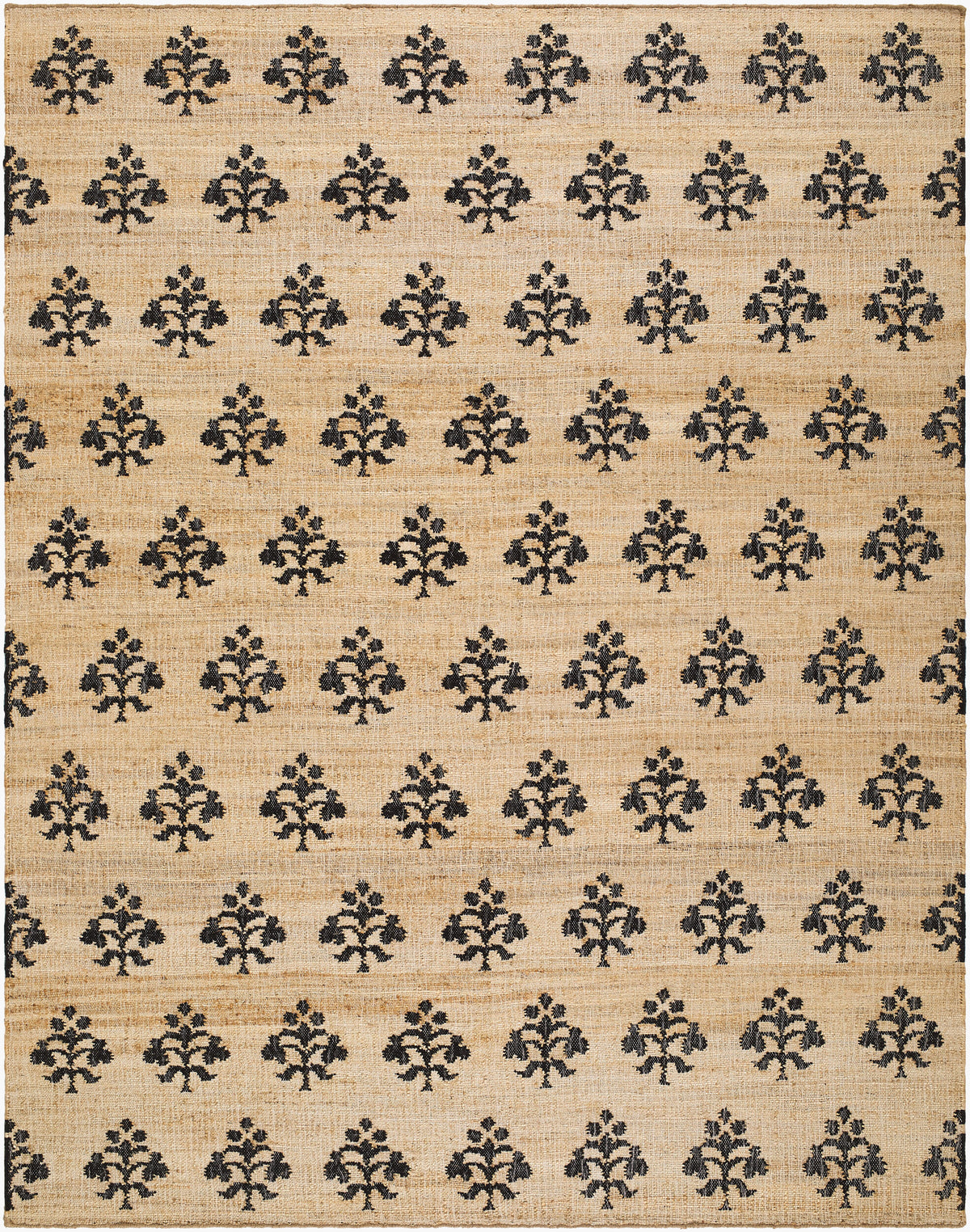 Fiorina Handwoven Jute Rug - Charcoal - Starboard Lane