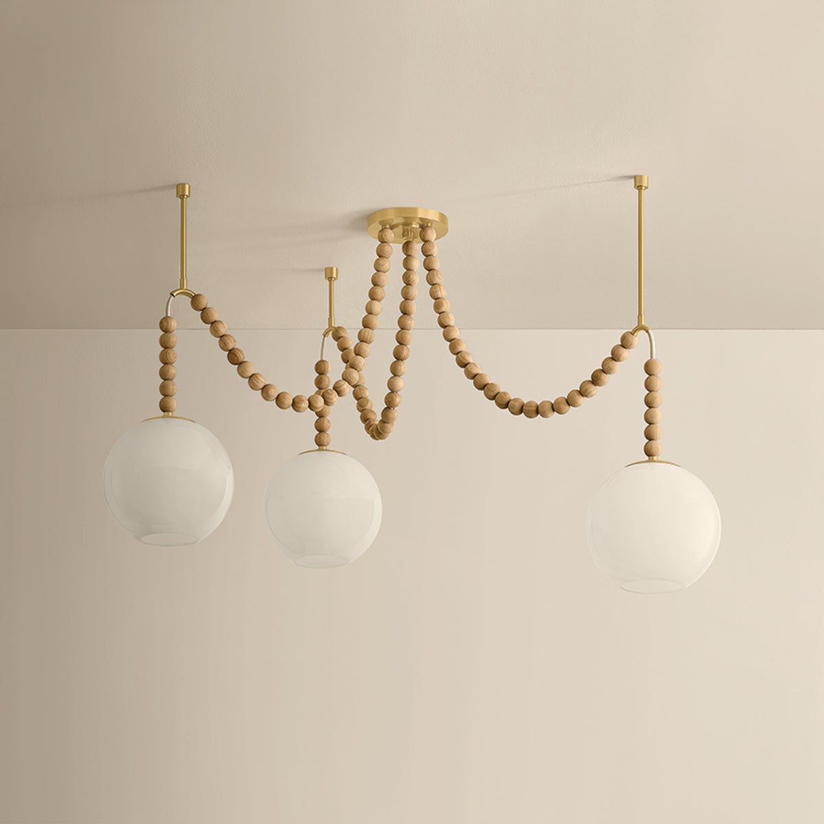 Makena Chandelier, detail - Starboard Lane