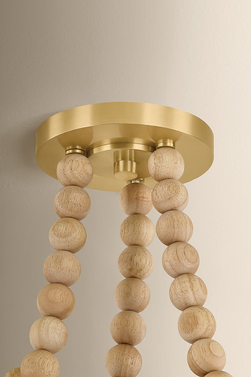 Makena Chandelier, detail - Starboard Lane