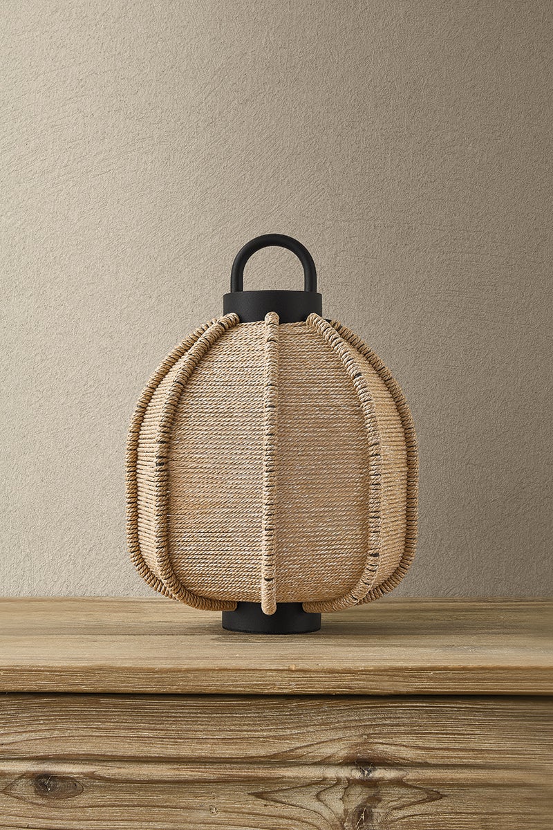 Maltby Exterior Rechargeable Table Lamp, detail - Starboard Lane