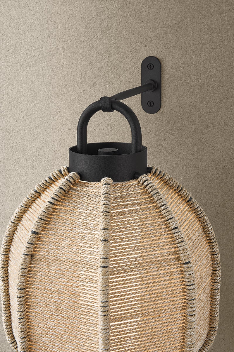 Maltby Exterior Wall Sconce Hook, detail - Starboard Lane