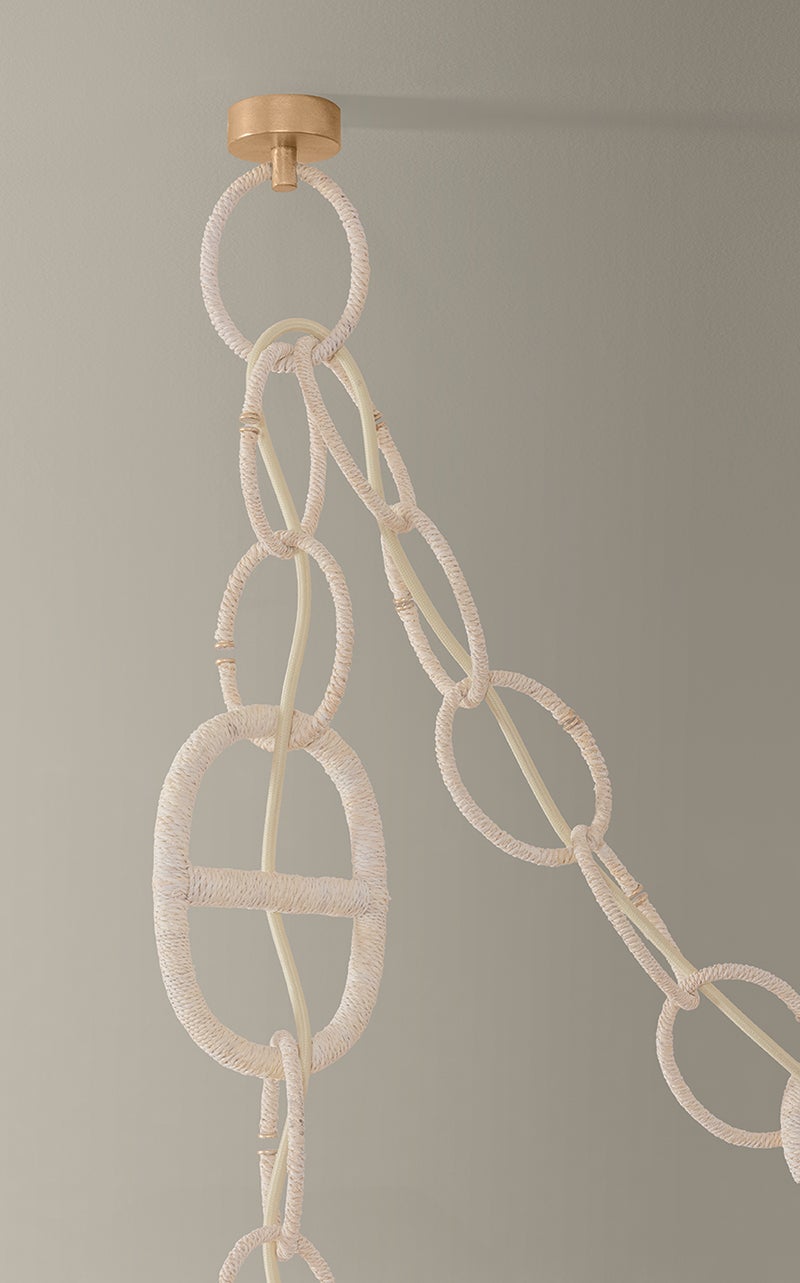 Piasu Chandelier, detail - Starboard Lane