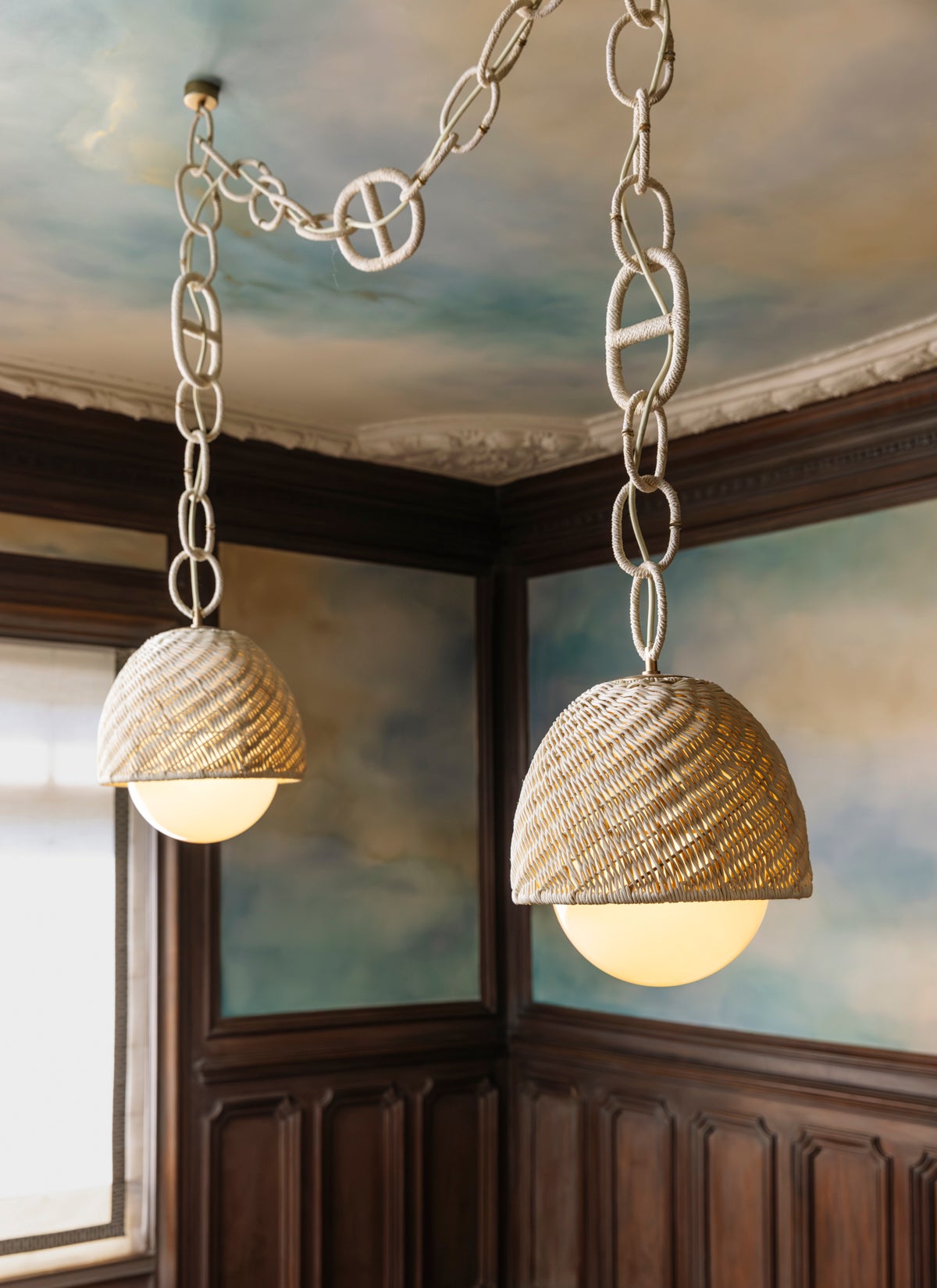 Piasu Chandelier, styled in a room - Starboard Lane