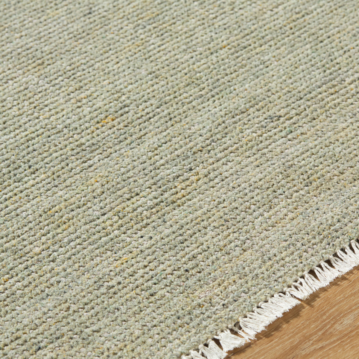 Saga Handwoven Wool Rug, detail - Starboard Lane