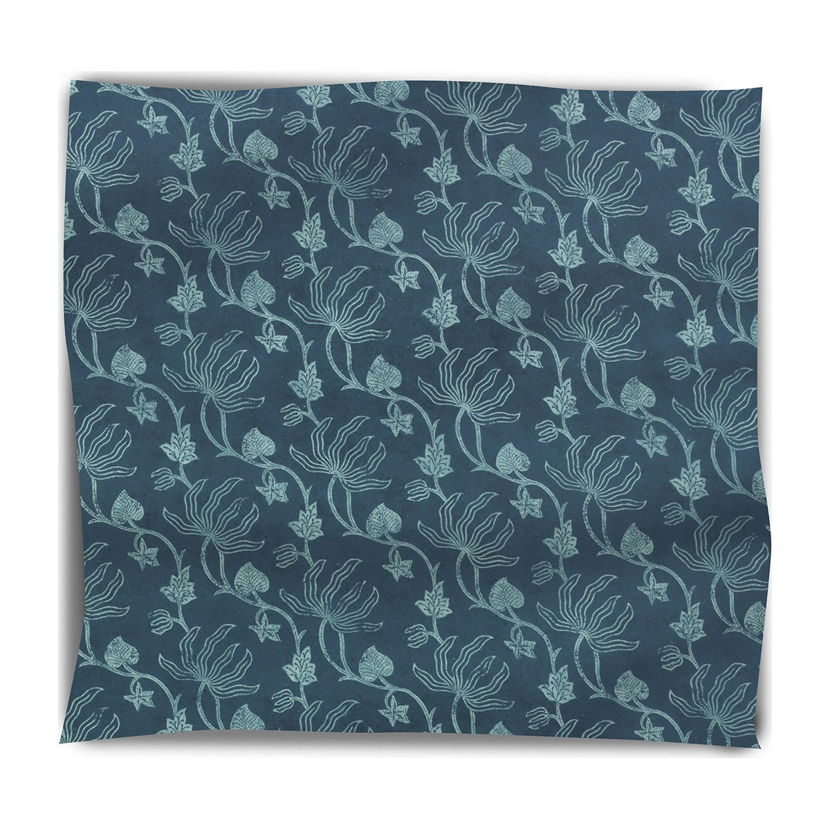 Orchid Vine Fabric - Atlantic - Starboard Lane