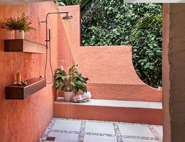 Boho bathroom