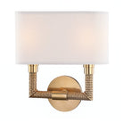 Dubois Wall Sconce, 2-Light - Starboard Lane