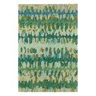 Paint Chip Hooked Wool Rug, Moss, detail - Starboard Lane