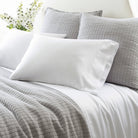 Silken Solid Sheet Set, White - Starboard Lane