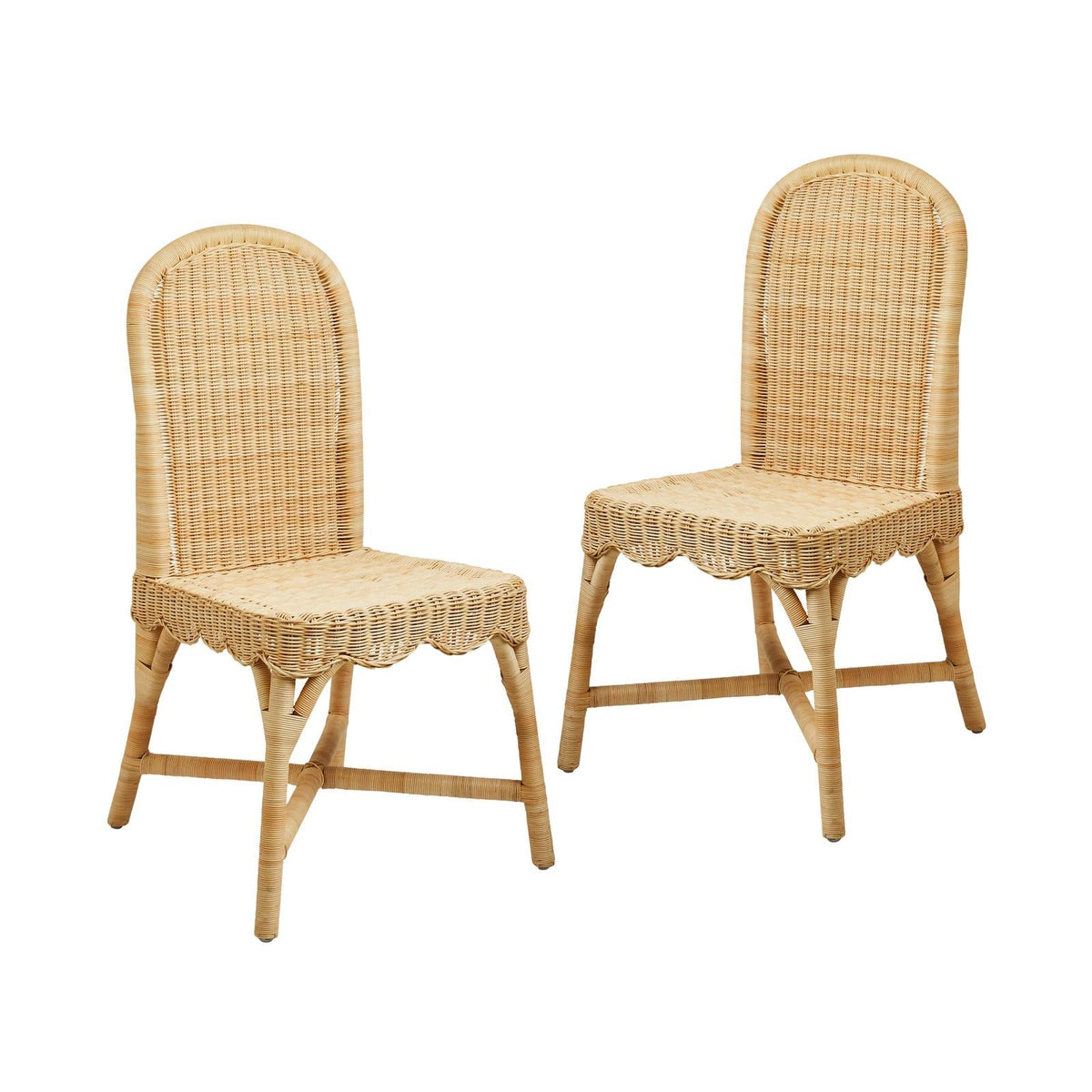 Linton Chair, Set of 2, angled view - Starboard Lane