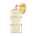 Sovereign Wall Sconce, Aged Brass - Starboard Lane