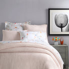 Boyfriend Matelasse Coverlet, Slipper Pink - Starboard Lane
