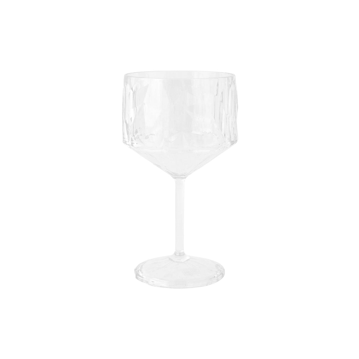 Superglass Polycarbonate Gin Glass, shatterproof polycarbonate that looks like glass