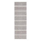 Malta Handwoven Wool Rug, Grey, detail - Starboard Lane