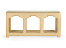 Yangon Console - Natural, front view - Starboard Lane