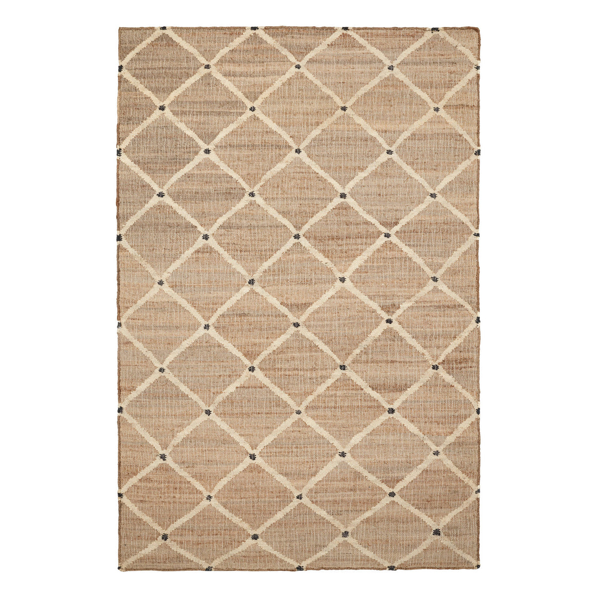 Kali Handwoven Jute Rug - Natural - Starboard Lane