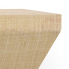 Raffia Bracket - Natural, front view - Starboard Lane