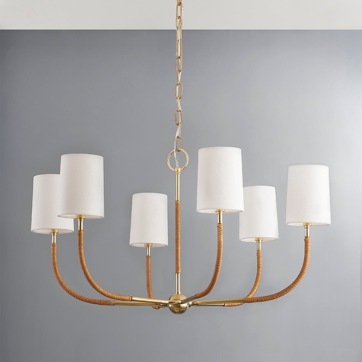 Webson Chandelier, styled view - Starboard Lane