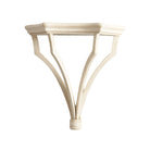 Sheraton Bracket - Antique Cream, Large, angled view - Starboard Lane