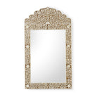 Crown Mirror - Brown, angled view - Starboard Lane