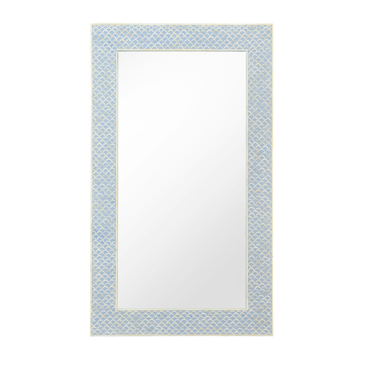 Elgon Mirror - Blue, angled view - Starboard Lane