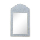 Crown Mirror - Blue, angled view - Starboard Lane