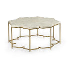 Lotus Flower Cocktail Table, angled view - Starboard Lane
