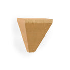 Raffia Bracket - Gold, angled view - Starboard Lane