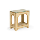 Yangon Side Table - Natural, angled view - Starboard Lane