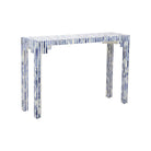 Bone Inlay Console - Blue, angled view - Starboard Lane