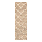 Kali Handwoven Jute Rug - Natural, styled in a room - Starboard Lane