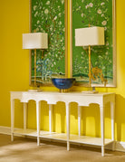 Oslo Console - White, detail - Starboard Lane
