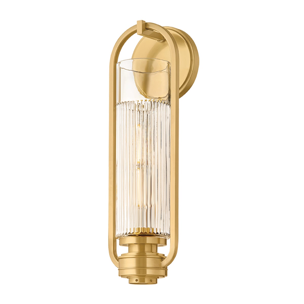 Binnewater Wall Sconce, Aged Brass - Starboard Lane