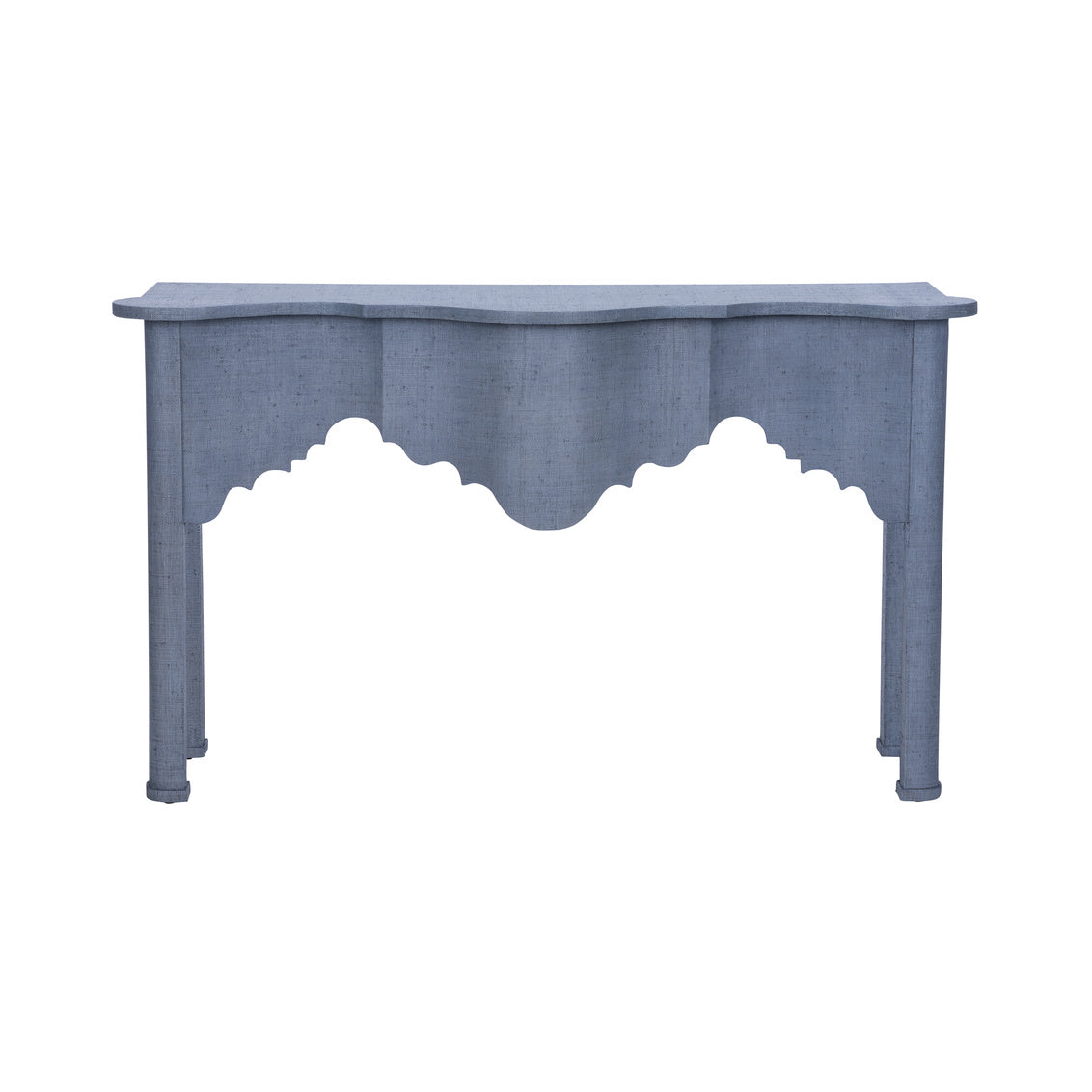 Kensington Console - Blue, front view - Starboard Lane