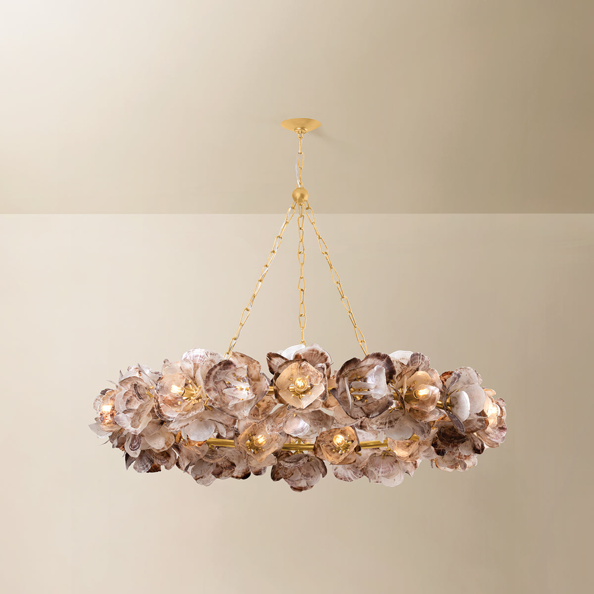 Galle Chandelier, Large, styled view - Starboard Lane