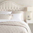 Washed Linen Quilt, Natural - Starboard Lane