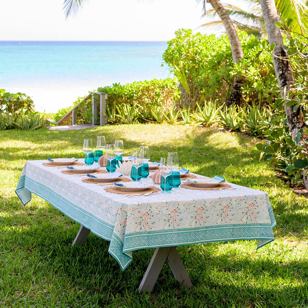 Sea Fan Tablecloth - Starboard Lane