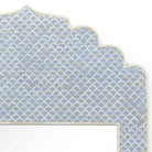 Crown Mirror - Blue, front view - Starboard Lane