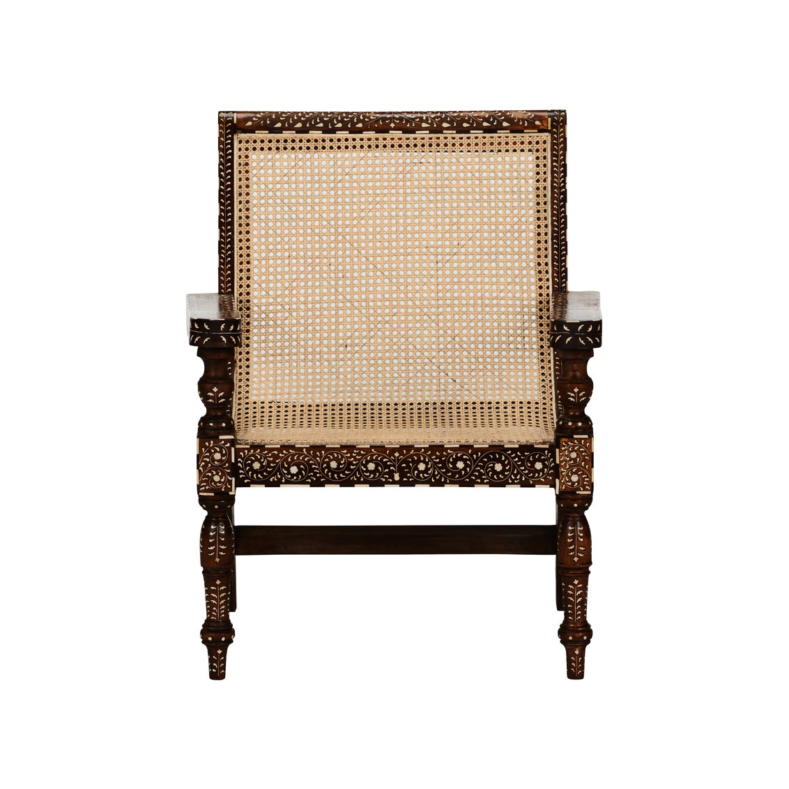 Aryana Arm Chair, side view - Starboard Lane