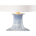 Classic Lamp - Blue/Acrylic, front view - Starboard Lane