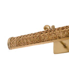 Cane Picture Light, front view - Starboard Lane