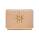 Cin-Cin Cabinet - White, front view - Starboard Lane