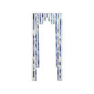 Bone Inlay Console - Blue, side view - Starboard Lane