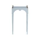 Kent Drinks Table - Blue, front view - Starboard Lane