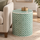 Finch Accent Table, styled in a room - Starboard Lane