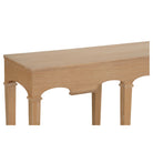 Oslo Console - Oak, detail - Starboard Lane