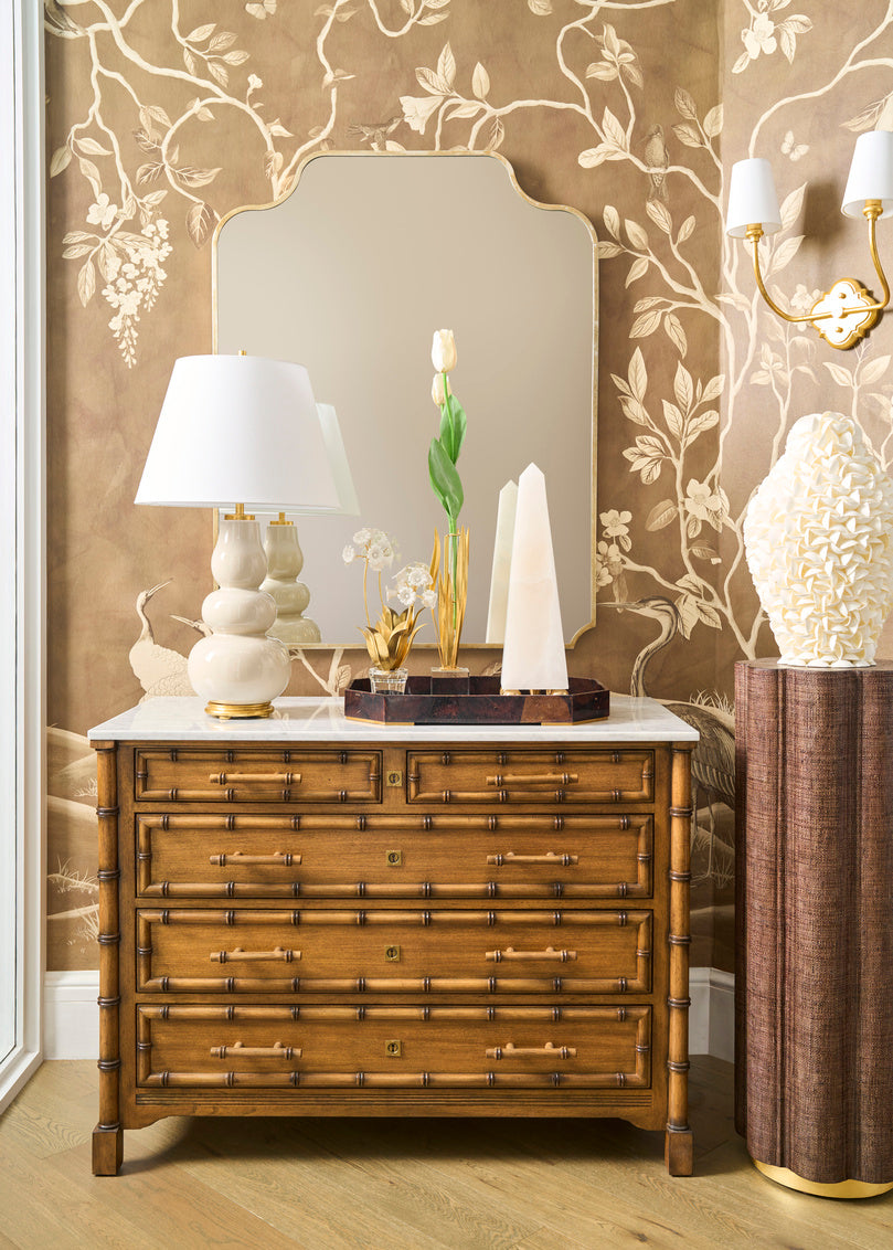 Indochine Chest - Marble, detail - Starboard Lane