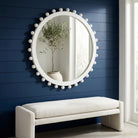 Allard Wall Mirror, styled in a room - Starboard Lane